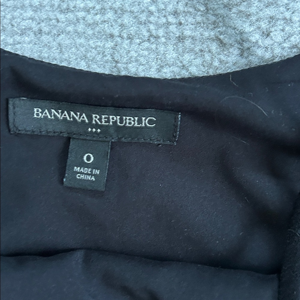 Banana Republic Black Laser Cut Floral Mini Dress - Picture 4 of 10
